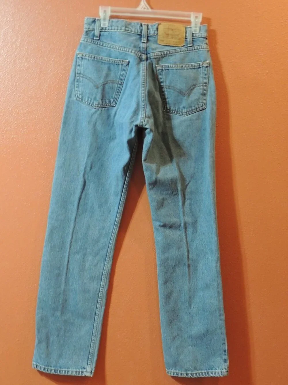 Levi 505 Jens Vintage 90s Men 30x32 Pockets Outdoor Party Denim Blue Jeans